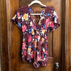 Floral romper